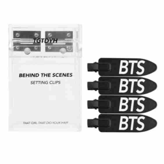 BTS Oversized Crease Free Hair Clip Set