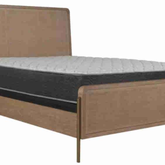 Arini Sand Wash Upholstered Panel Bedroom Set
