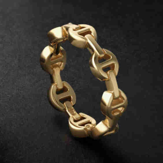 Dame Tri-Link Ring
