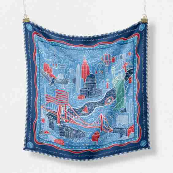 CB Grey x Freedom 250 Silk Scarf
