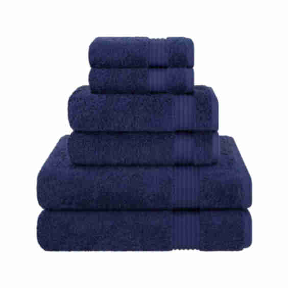 Turkish Premium Quality 100% Cotton 6 Piece Towel Set