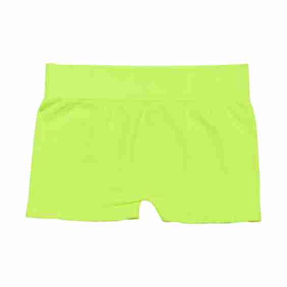 Girl's (7-10) Solid Boy Shorts