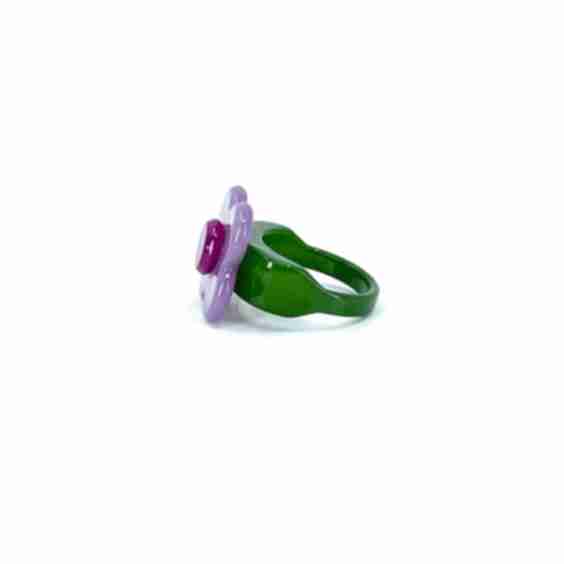 Lilac Flower Ring