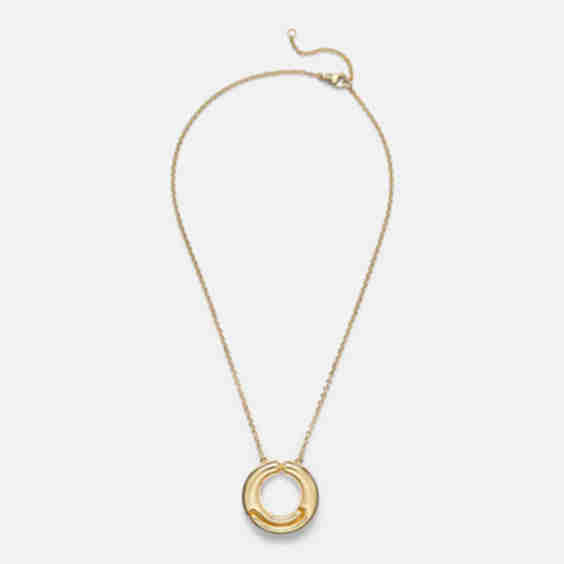 Holos 18Kt Gold Pendant Necklace
