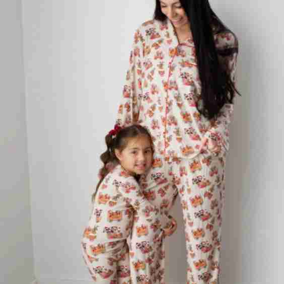 The Gingerbread Express: Button-Up Set
