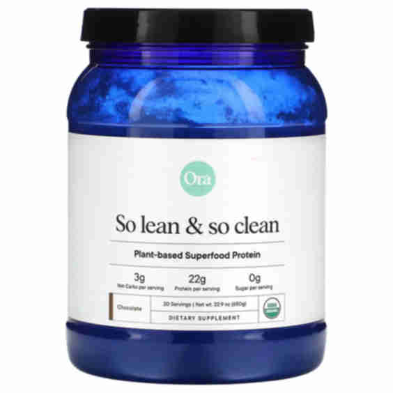 Chef-crafted Organic Vegan Protein Powder, Chocolate, 22.9 oz