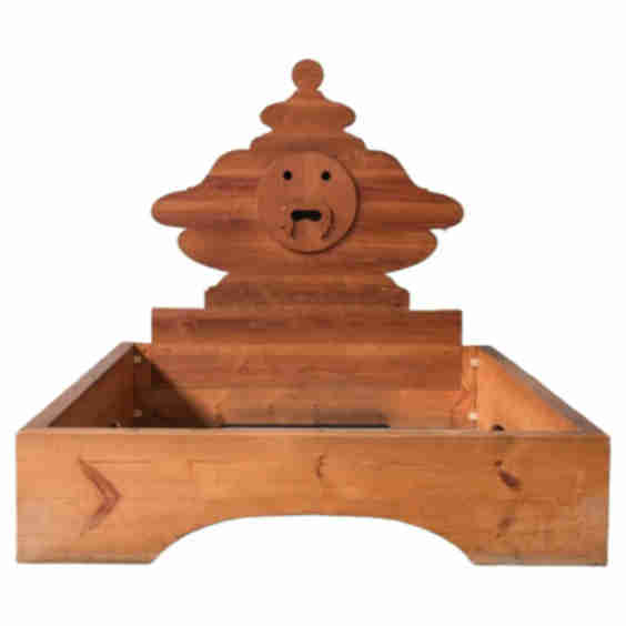 Mario Ceroli Bocca Della Verita Mid Century Italian Bed