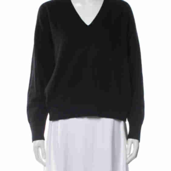 Cashmere V-Neck Sweater (Pre-Owned)