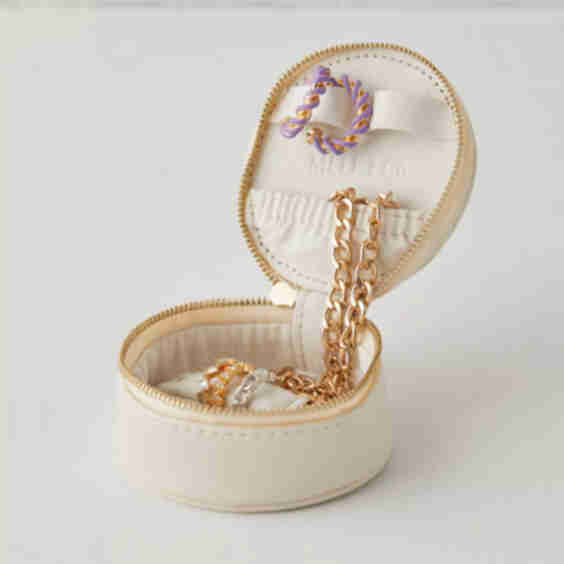 Stow and Go Mini Travel Jewelry Case