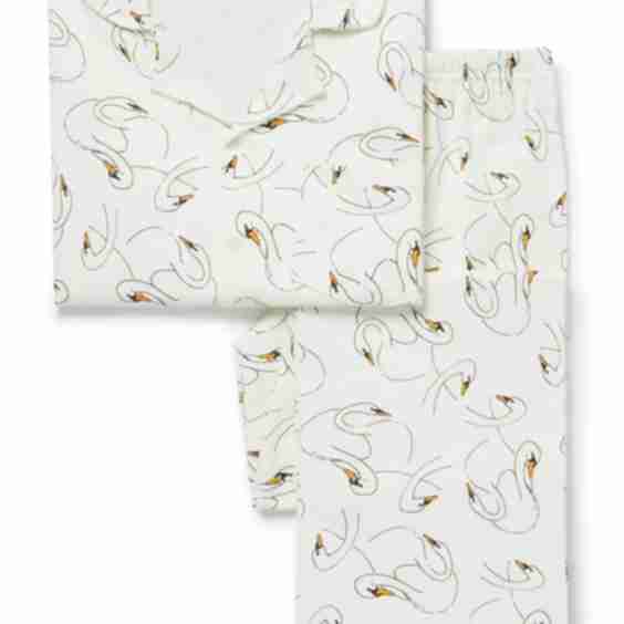 Sleepy Doe x  Kate Zaremba Classic Pyjama Set Swansy