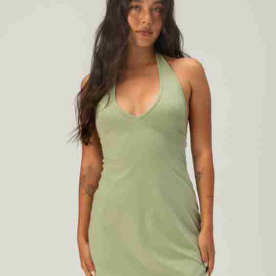 Halter Mini Dress