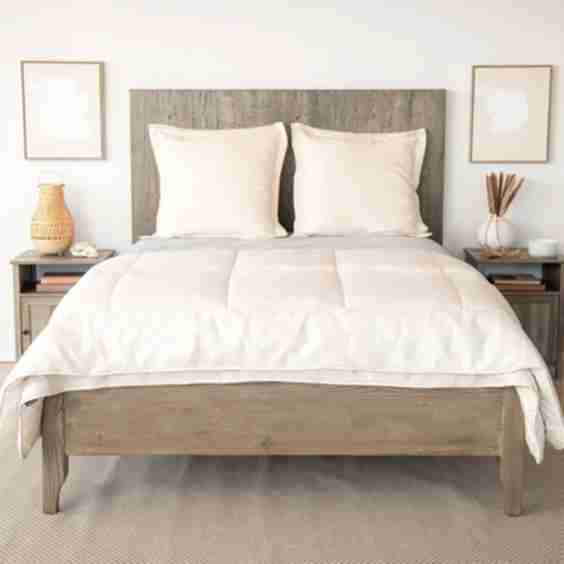 Alpaca Duvet Insert Comforter with Organic Cotton Fabric