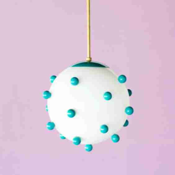 Polka Dot Gumball Chandelier
