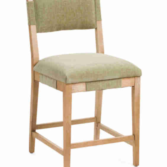 Cade Counter Stool with Solid Wood Frame