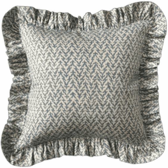 Adhira, Denim Cushion Cover