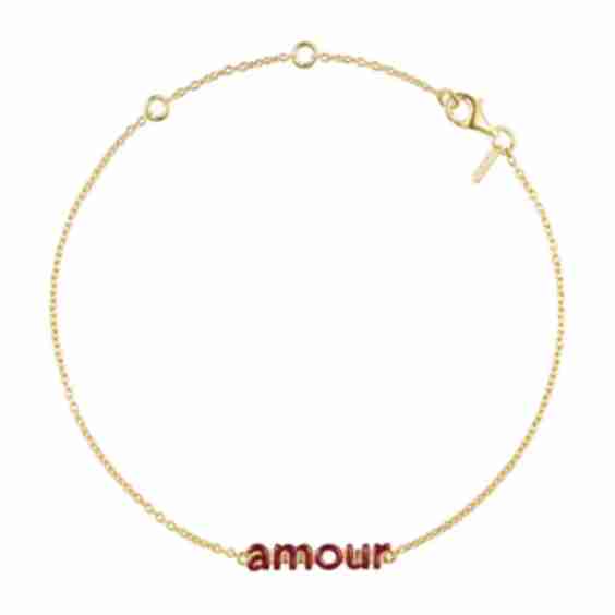 Design Letters Gold-Plated Bracelet