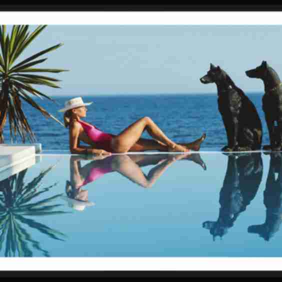 Slim Aarons Pantz Pool
