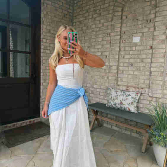 Bandana Wrap Maxi Dress