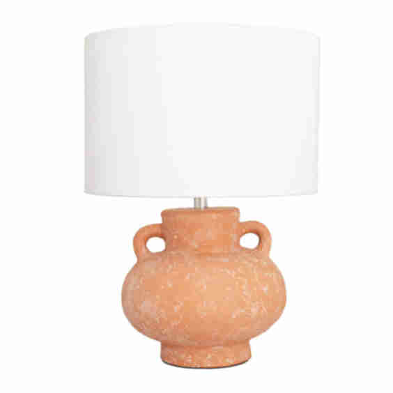 Theo Hand-Finished Terracotta Grecian Urn Table Lamp