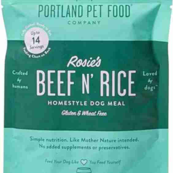 Rosie's Beef N' Rice Homestyle Dog Meal 