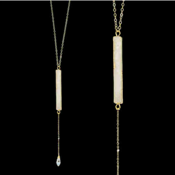 Laguna Beach Druzy Necklace