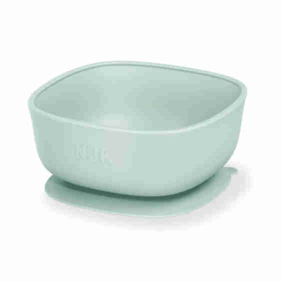 Unisex Durable Soft Silicone Baby Suction Bowls