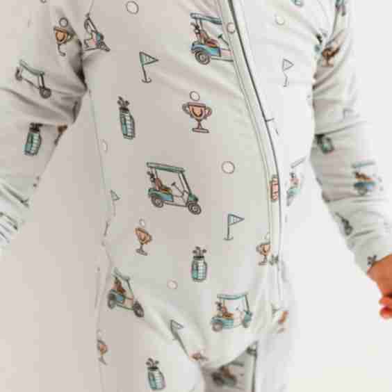 Golf Zipper Romper