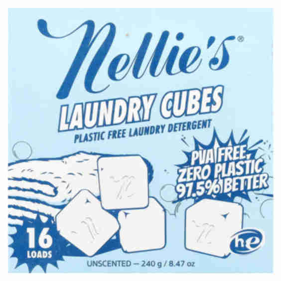 Laundry Cubes Plastic Free Laundry Detergent Unscented