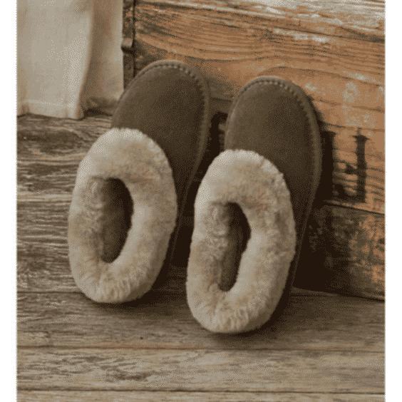 Short Sheepskin Slipper Boot