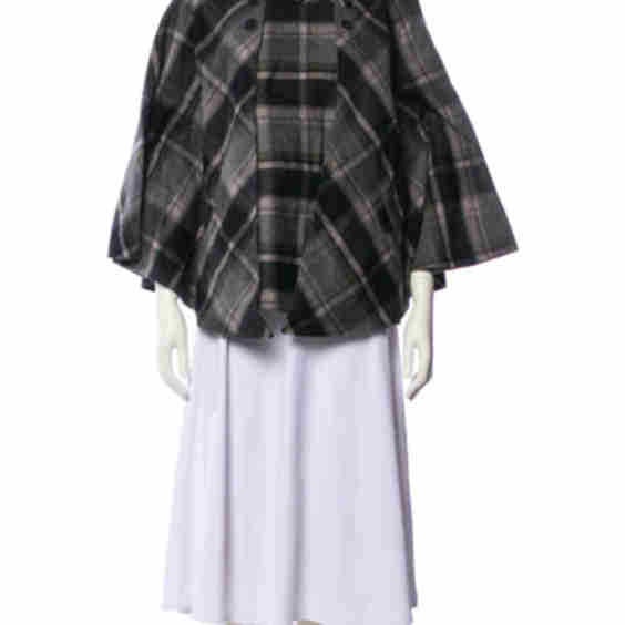 Plaid Print Jacket