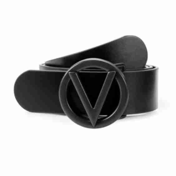Tonal Logo Leather Belt