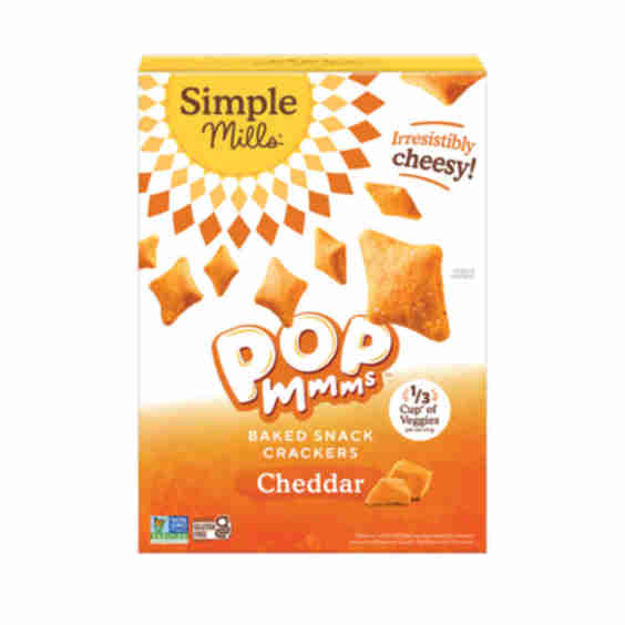 Cheddar Pop Mmms Baked Snack Crackers