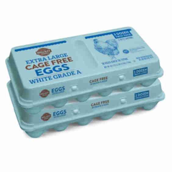 Extra Large Cage Free White Eggs