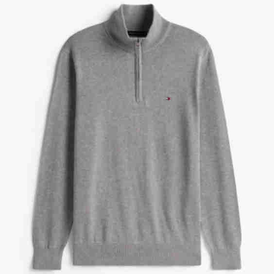 Classic Quarter-Zip Sweater