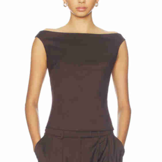 Off Shoulder Suiting Top