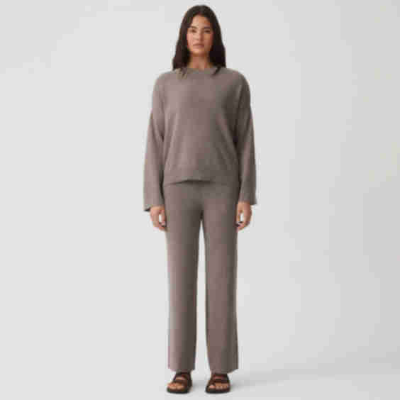 Cotton Cashmere Pants