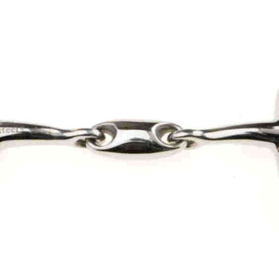 Oval Mouth Eggbutt Snaffle Bit