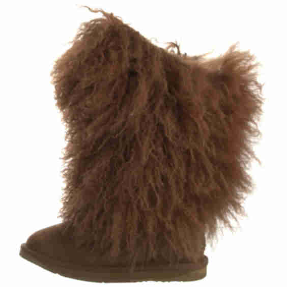 Suede Mid-Calf Boots