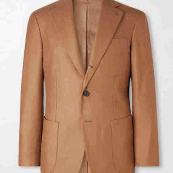 Wool And Cashmere-Blend Blazer