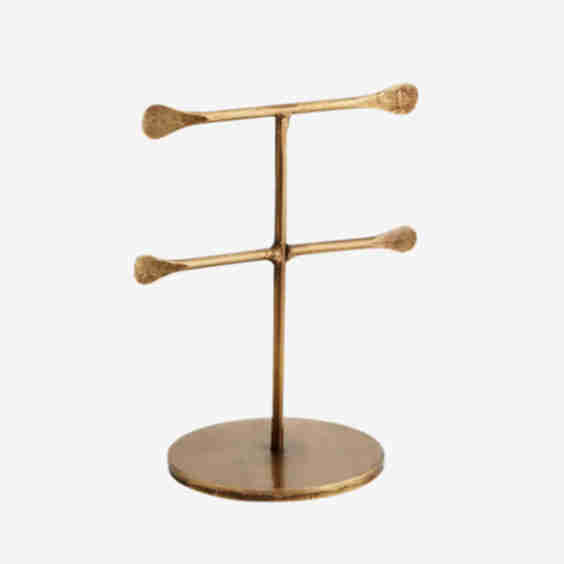 Hand Forged Double Jewellery Stand