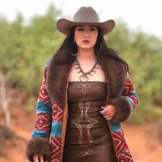 Jade Red Faux Fur Trim Jacket