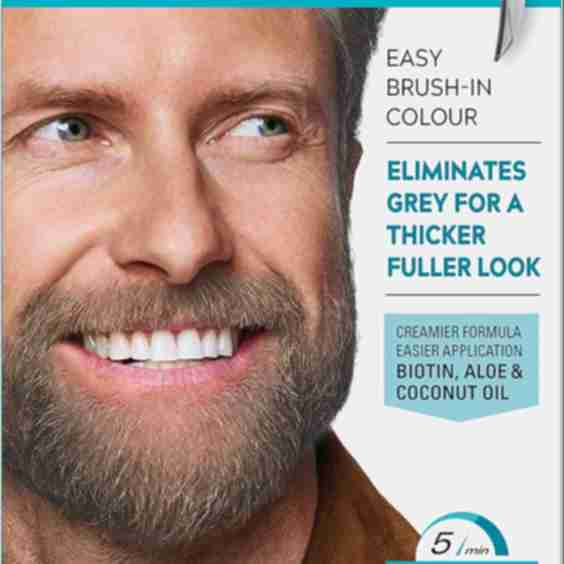 Moustache and Beard Brush-In Colour Gel