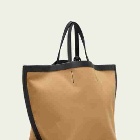 Trench Mini Foldable Canvas Tote Bag
