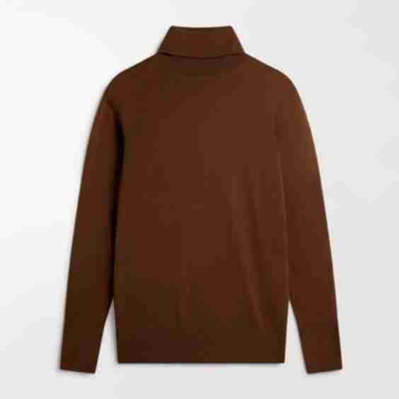 Superfine Merino Roll Neck Jumper