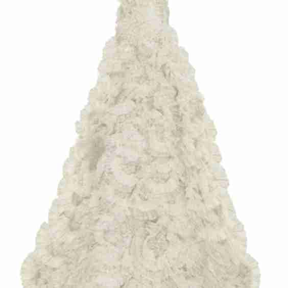Strapless Ruffle Detailed Dress