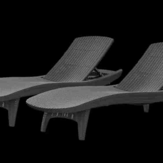 Pacific Chaise Sun Lounger Set of 2