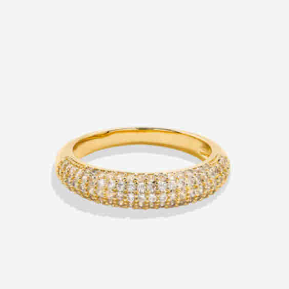 Unstoppable Pave Ring