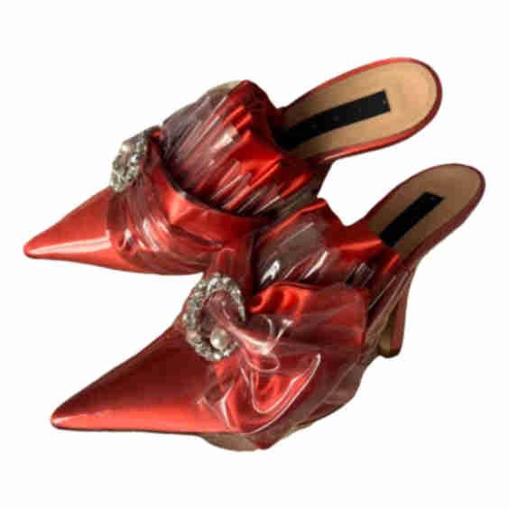 Heels with Sparkling Details (Pre-Owned)