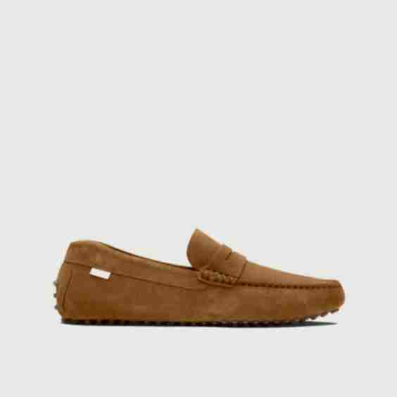 Sueded Driver Loafers
