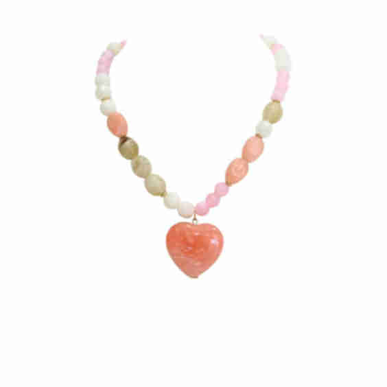 Heart Beaded Necklace